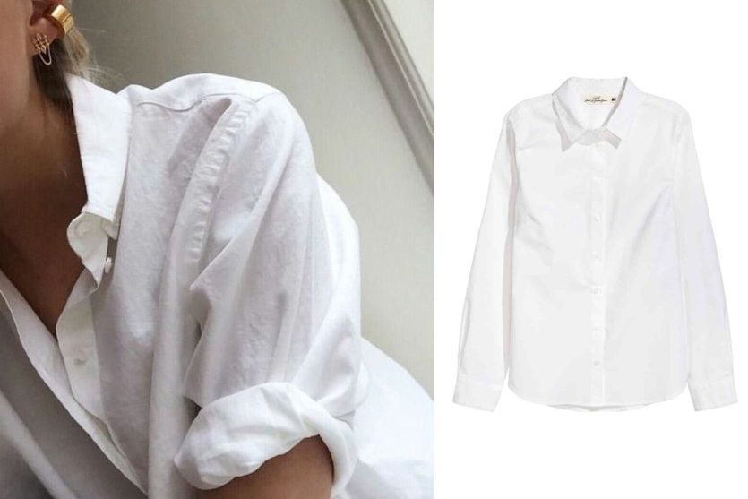 wardrobe essentials the white shirt