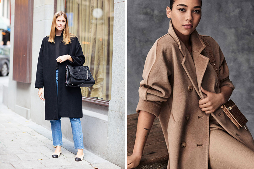 Long term wishlist Chanel two-tone ballet flats Max Mara coat
